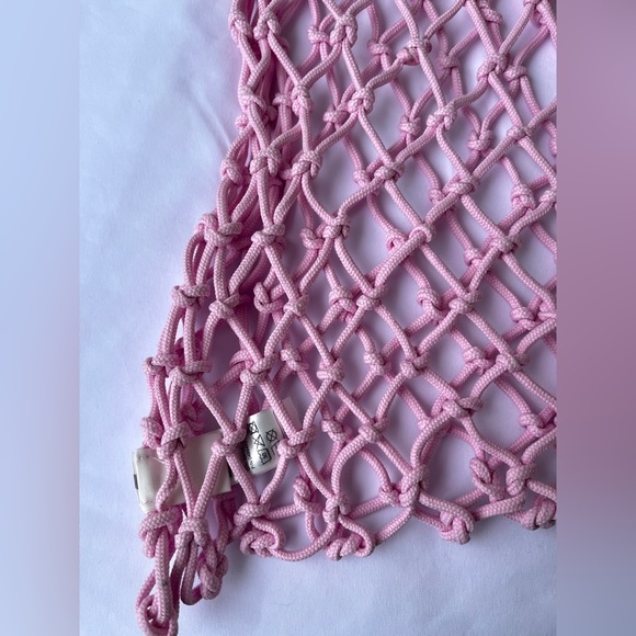 * H&M | NWT *Limited Edition* Pink Net Bag - Picture 5 of 13